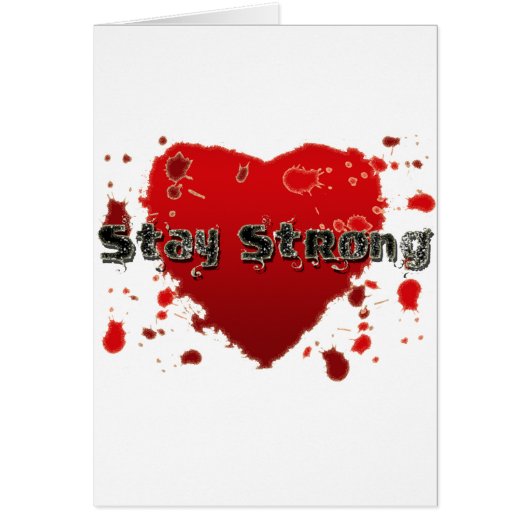 Stay Strong Cards (Front)
