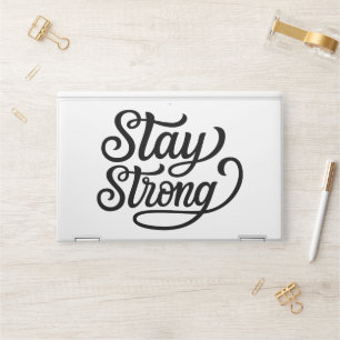 Stay Strong HP Laptop Skin