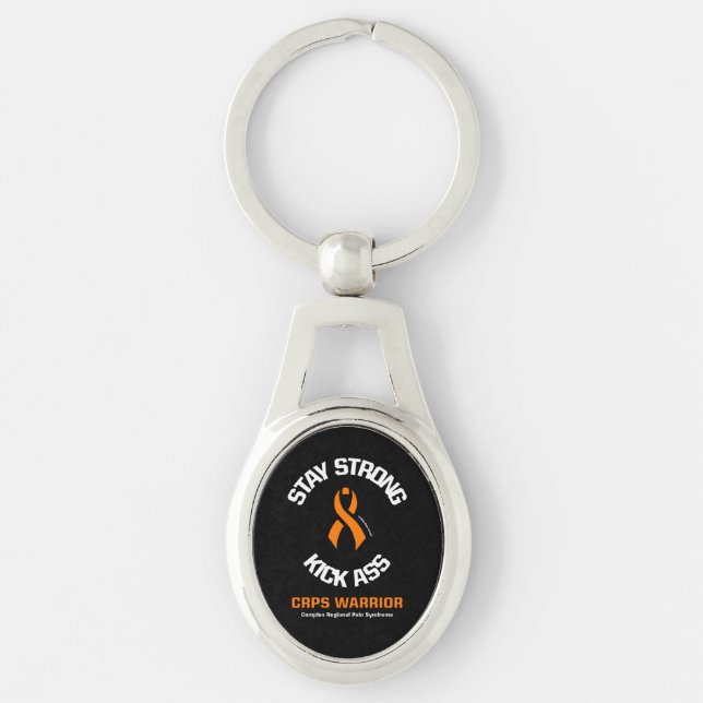 STAY STRONG KICK...CRPS KEYCHAIN (Front)