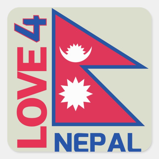 Stay Strong Nepal Sticker (Front)