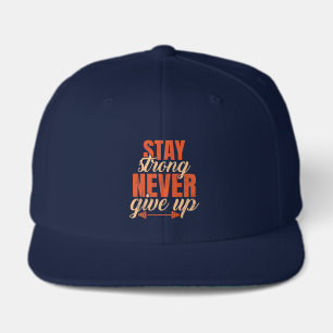 Stay Strong Never Give Up Visor