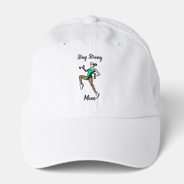 Stay Strong Personalized Support T-Shirt |  Performance Cap (Front)