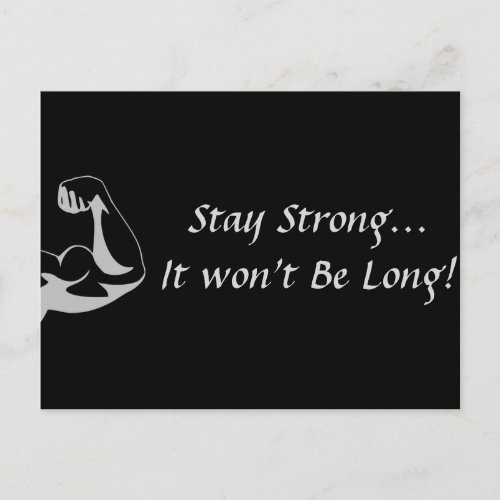Stay Strong Postcard