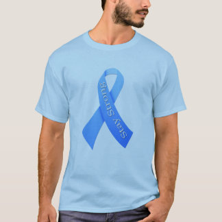 Stay Strong Prostate Cancer Awareness Ribbon Shirt