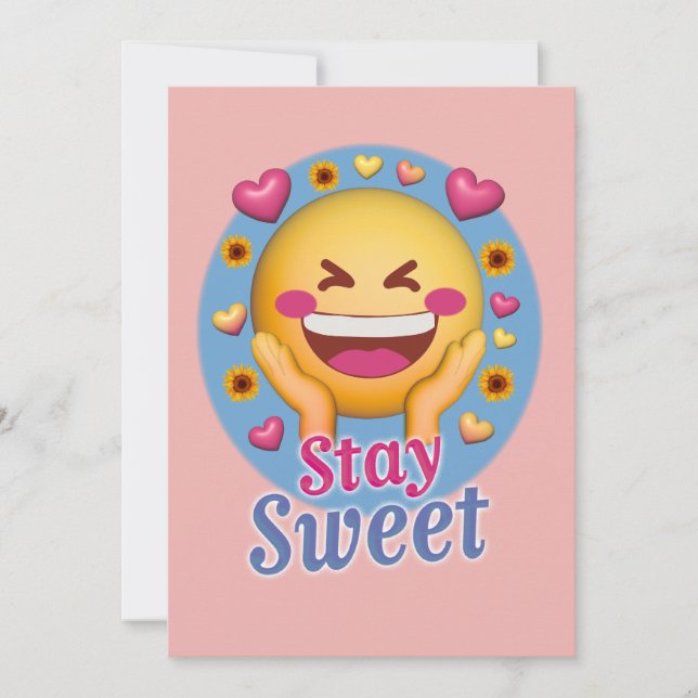 Stay sweet  invitation (Front)