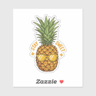Stay Sweet Pineapple Sticker