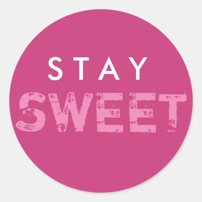 Stay Sweet Sticker (Front)