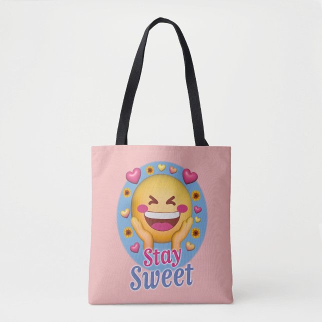 Stay sweet  tote bag (Front)