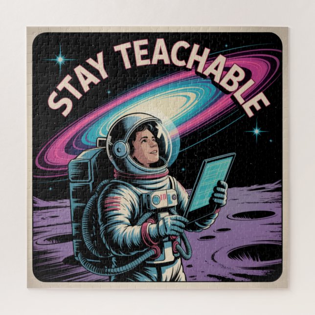 Stay Teachable Jigsaw Puzzle (Vertical)