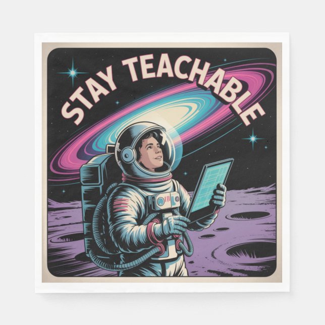 Stay Teachable Napkins (Front)
