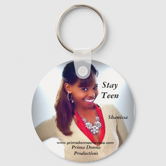 stay teen keychain (Front)