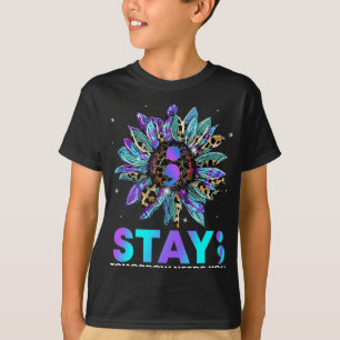 Stay Tomrrow Needs You Suicide Prevention Awarene T-Shirt