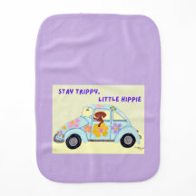 Stay Trippy, Little Hippie Dachshund in car