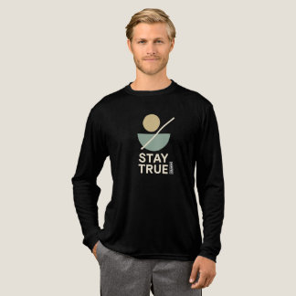 Stay True – Minimalist Retro Sun Graphic Tee