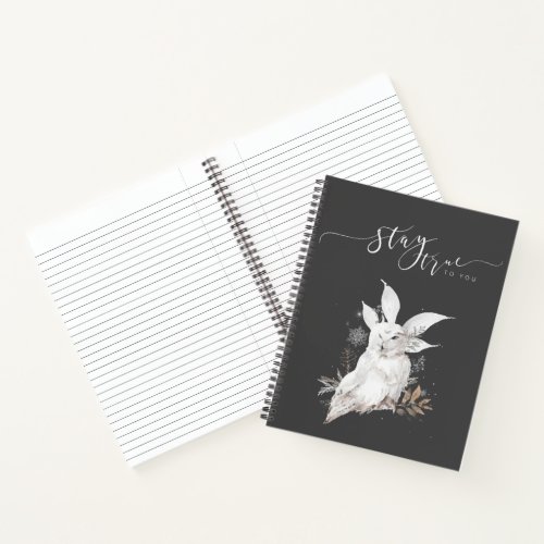 Stay True To You Owl Notebook _ Be Yourself