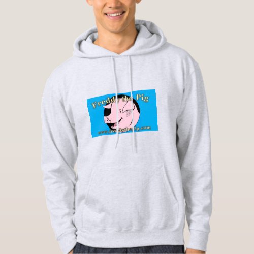 Stay warm in your Freddy the Pig  Hoodie