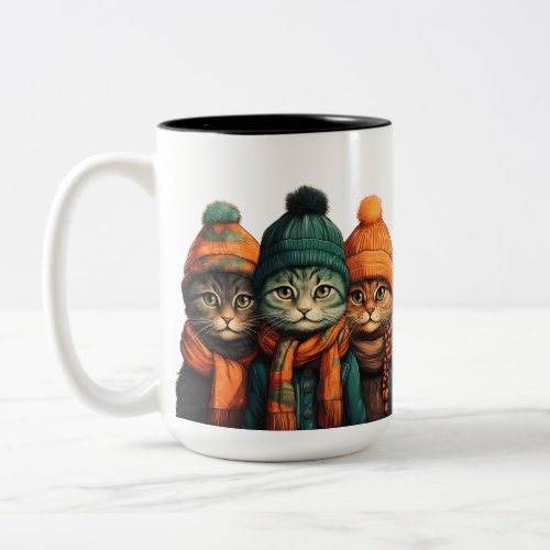 Stay Warm  Two_Tone Coffee Mug