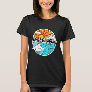 Stay Wavy Baby Vintage Retro Hippies Surfer 60s 70 T-Shirt