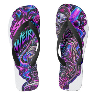 Stay weird - ARH Flip Flops