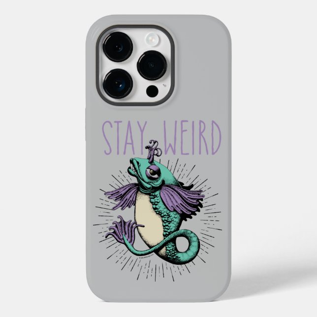 Stay Weird Case-Mate iPhone Case (Back)