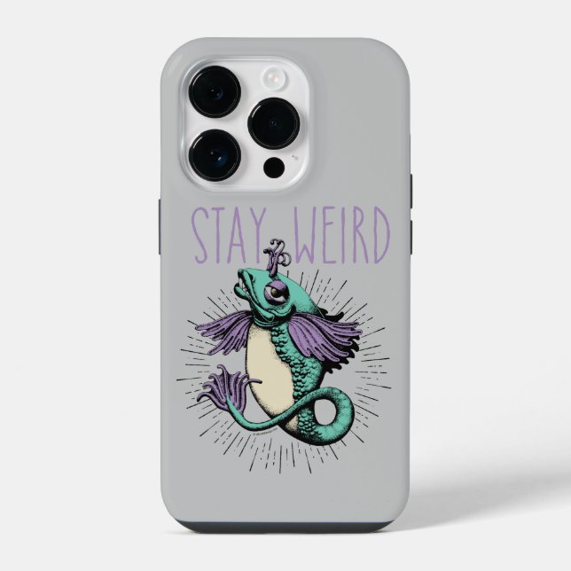 Stay Weird Case-Mate iPhone Case (Back)