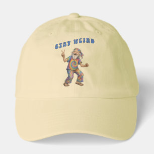 Stay Weird, Old Man Tie Dye Hat