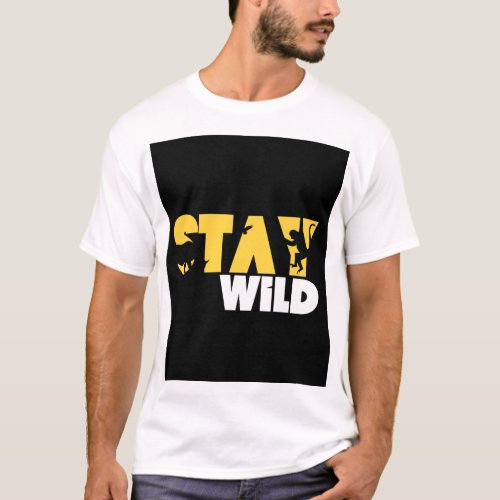 Stay Wild Adventure Graphic T_shirt