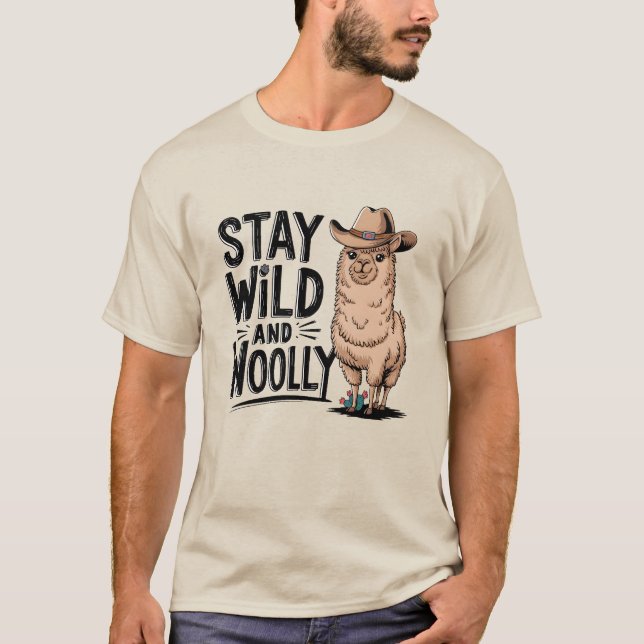 Stay Wild and Woolly T-Shirt (Front)