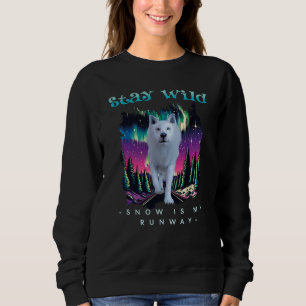 Stay Wild Arctic Wolf Sweatshirt