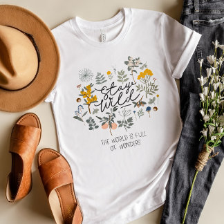 Stay Wild Botanical T-Shirt