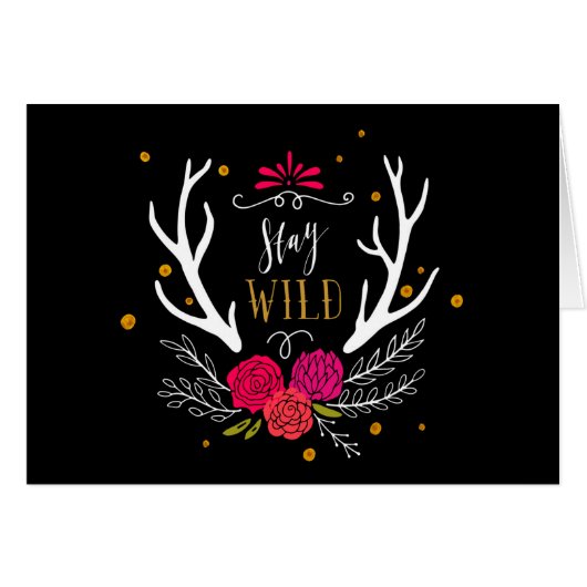 Stay Wild Cards (Front Horizontal)