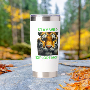 Stay Wild Explore More Travel Mug Adventure Insulated Tumbler