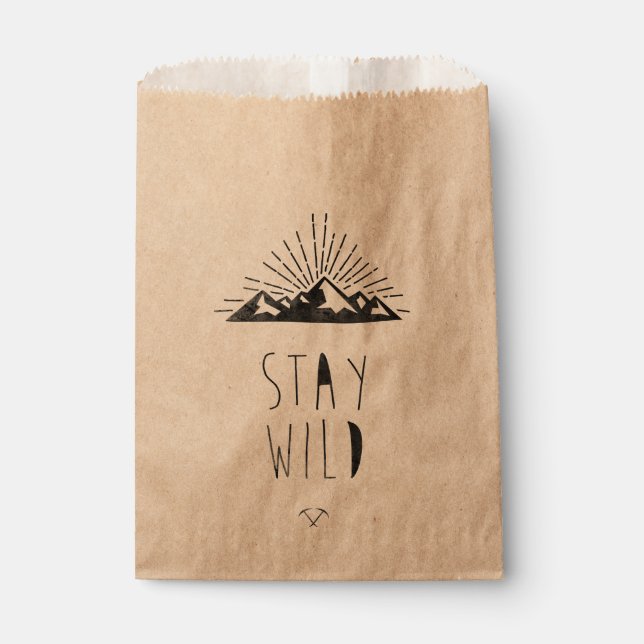 STAY WILD FAVOR BAG (Front)