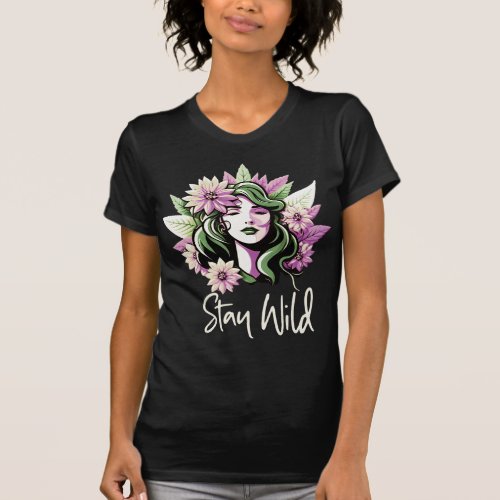 Stay Wild Flower Child T_Shirt