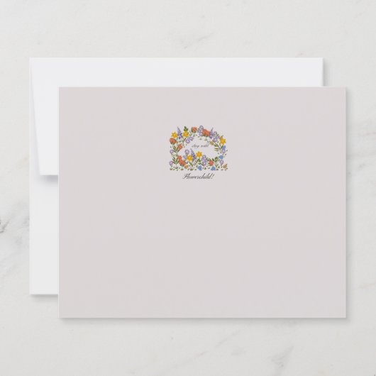 Stay wild flowerchild! (Back)