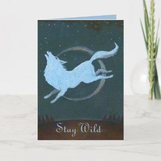 Stay Wild Greeting Card