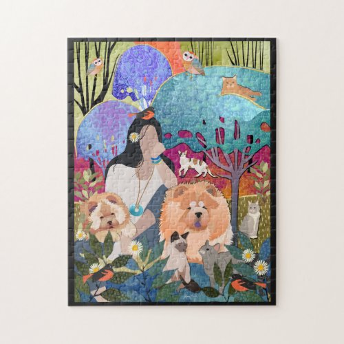 STAY WILD GYPSY CHILD _ JIGSAW PUZZLE