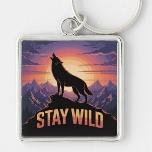 Stay Wild Keychain