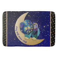 STAY WILD MOON CHILD Chow crate - bath mat