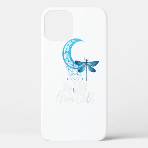 Stay Wild Moon Child Dragonfly For Boho Hippie Ast iPhone 12 Case