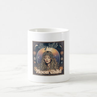 Stay wild moon child mug