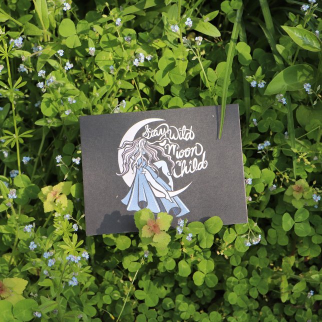 Stay Wild Moon Child Postcard (Creator Uploaded)