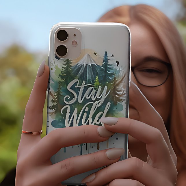 Stay Wild Phone Case | Nature Art Armor (Creator Uploaded)