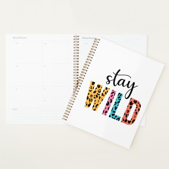 Stay Wild Planner (Display)