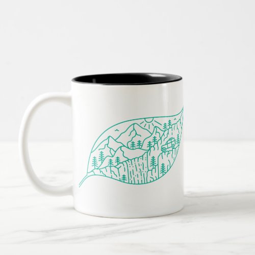 Stay Wild  Protect Nature Two_Tone Coffee Mug