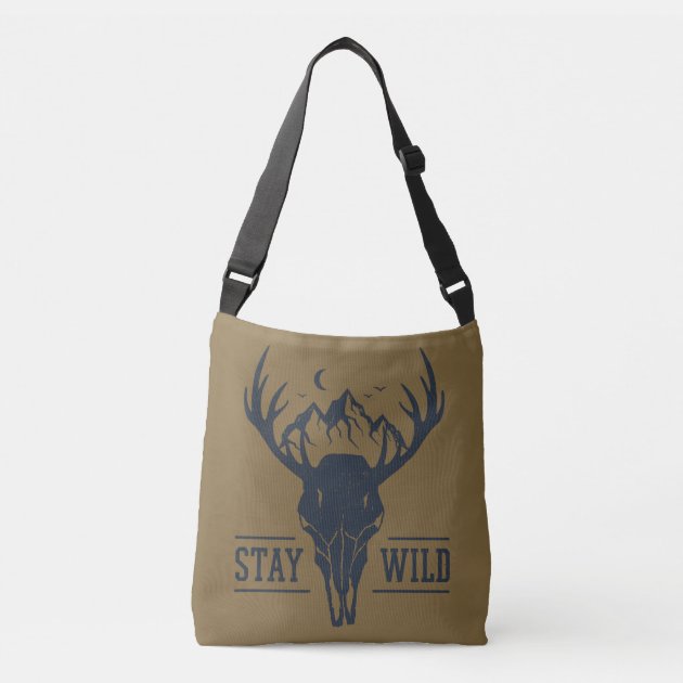 antler cross body bag