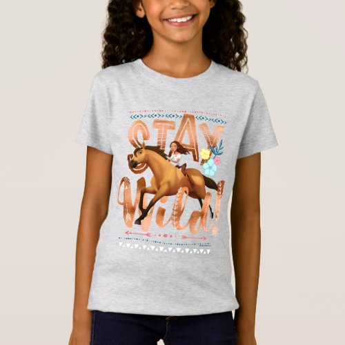 Stay Wild Spirit  Lucky T_Shirt