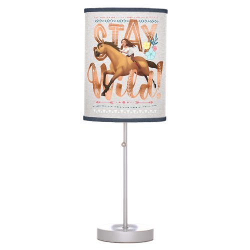 Stay Wild Spirit  Lucky Table Lamp