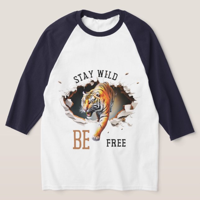 stay wild T-Shirt (Laydown)