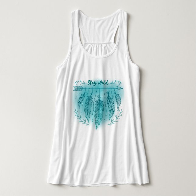 Stay Wild Tank Top (Design Front)